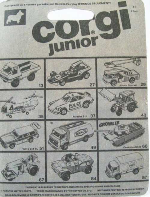 Corgi Junior 74
