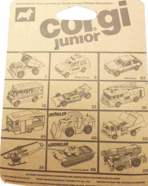 Corgi Junior 68