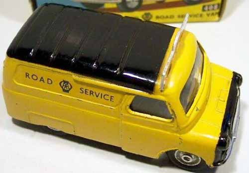 Corgi 408 single windscreen