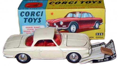 Corgi 239 Ivory with red interior