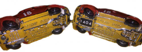 Corgi 256 left and righthand drive versions