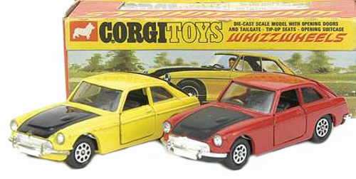 Corgi 378 dark car may be a prototype colour