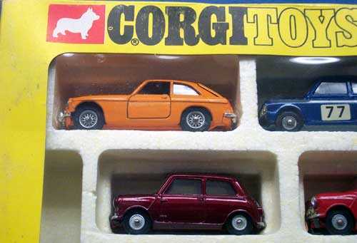 Corgi GS48 showing MGB