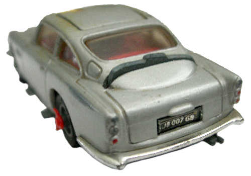 Corgi 270 revolving number plate