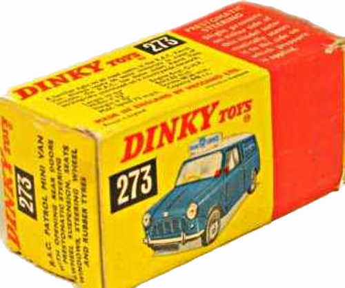 Dinky 273 box