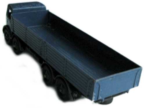 Dinky 501 black chassis silver flash no hook