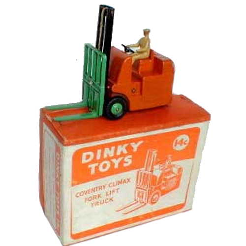 Dinky 14c Coventry Climax Fork Lift Truck