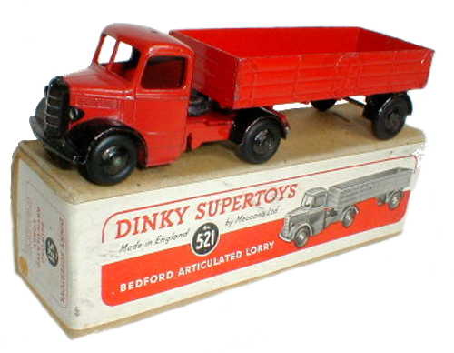Dinky 521 red with plain box