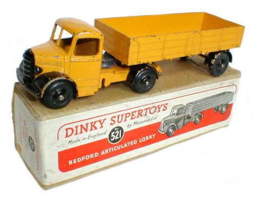 Dinky 521 yellow with plain box