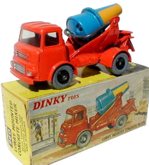 Dinky 960 Lorry Mounted Cement Mixer with box