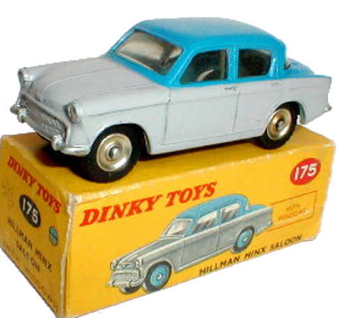 Dinky 175 with spun hubs