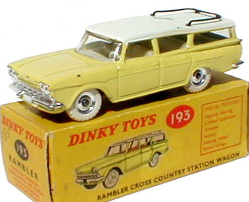 Dinky 173 Nash Rambler with usual red interior