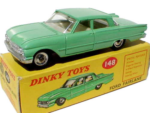 Dinky 148 Ford Fairlane with box