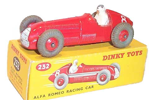 232 Alfa Remeo Racing car with box