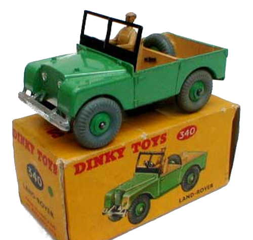 Dinky 340 Land Rover with Box