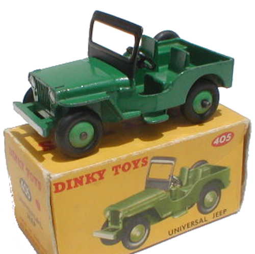 Dinky 405 Universal Jeep with box