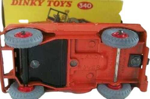Dinky 340 plastic wheels