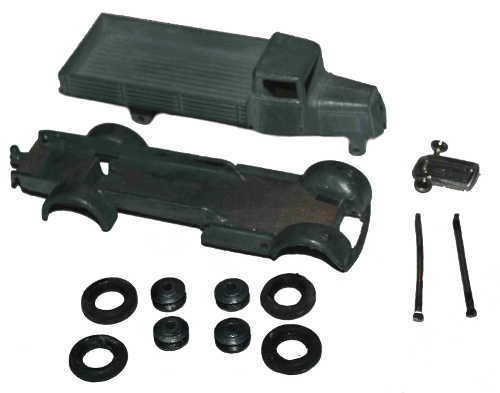 Dinky 25A dismantled an paint stripped