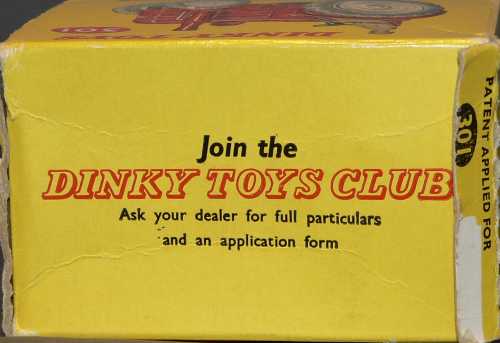 Dinky 301 box