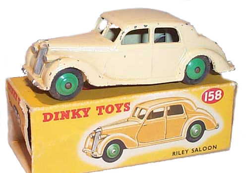 Dinky 158 Riley Saloon with box