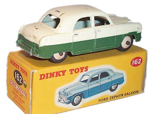 Dinky 162 Ford Zephyr Saloon rear view
