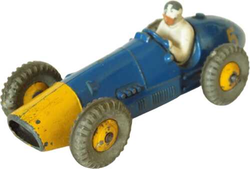 Dinky 234 with very rare blue plastic hubs