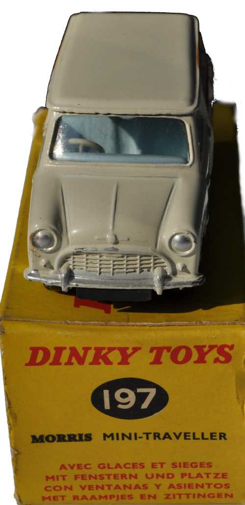 Dinky 197 light blue interior