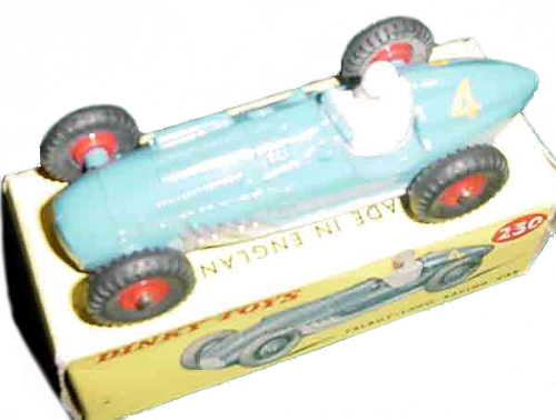 Dinky 230 very rare red plastic hubs