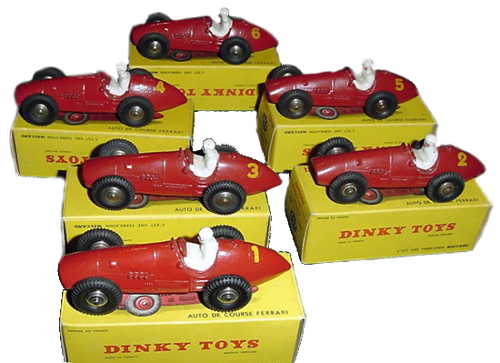 French Dinky 23j set of 6