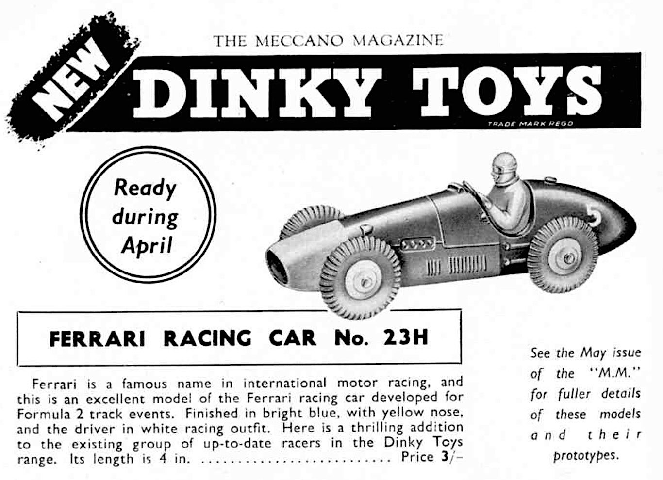 English Meccano Magazine, April 1953