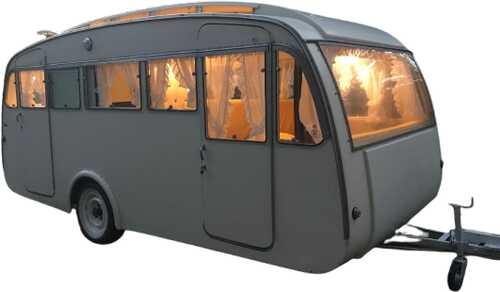 The caravan in real life
