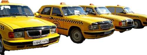 The taxi in real life