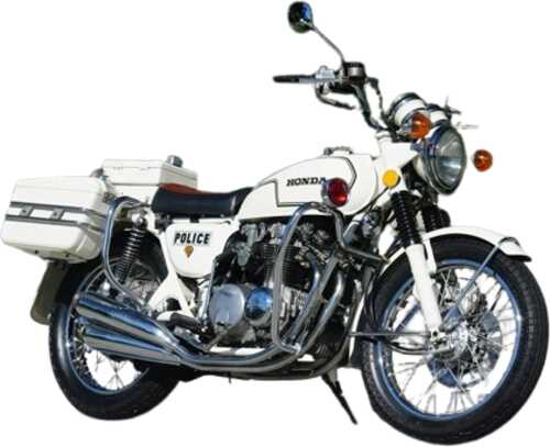 The motorcycle in real life