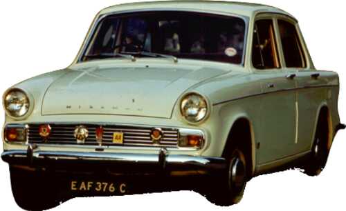 Hillman Minx in real life