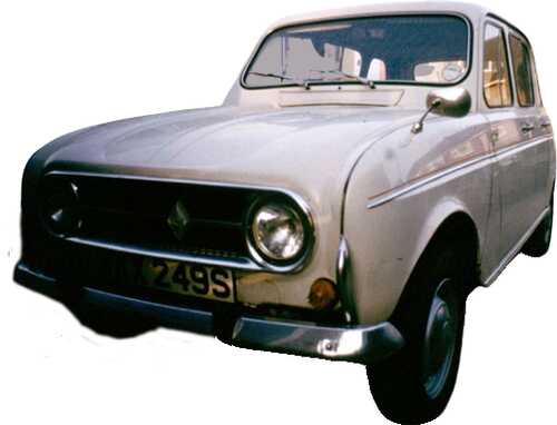 Renault 4 in real life