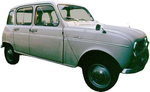 Renault 4 in real life