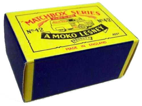 Matchbox 42A type B box