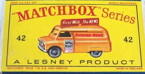 Matchbox 42A type D box