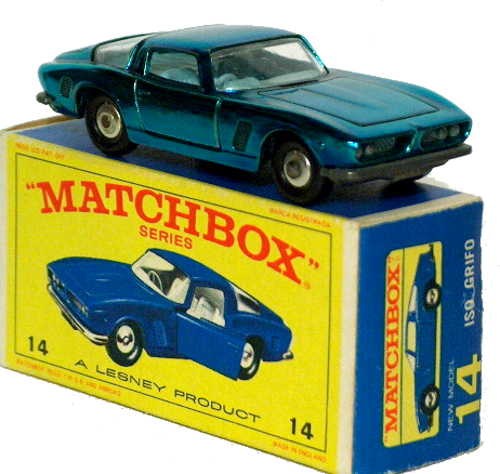 Matchbox 14 Pre Production colour