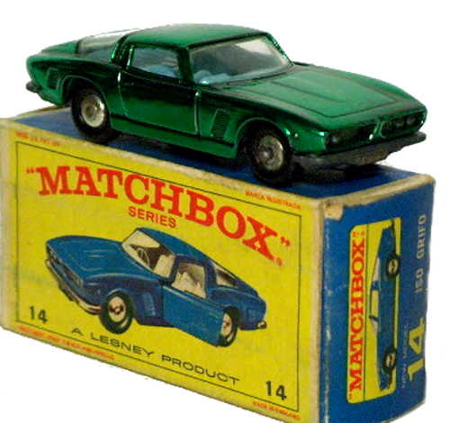 Matchbox 14 Pre Production colour