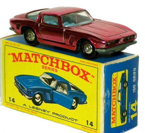Matchbox 14 Pre Production colour