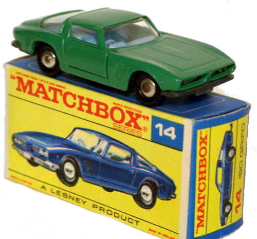 Matchbox 14 Pre Production colour