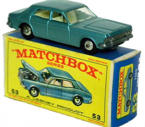 Matchbox 53 pre-prod colour