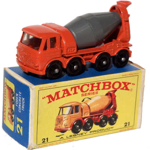 Matchbox 21 pre-prod. colours