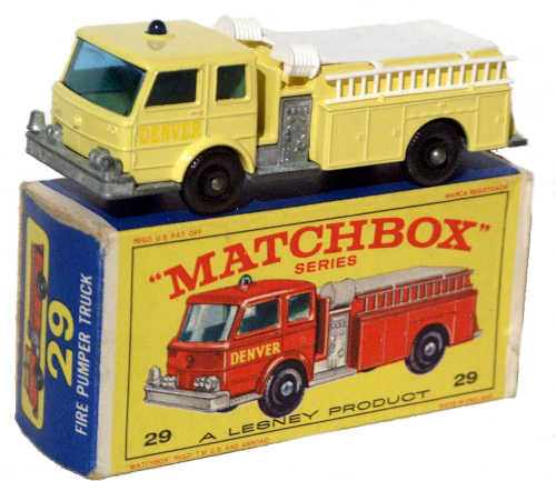 Matchbox 29 preprod. colours