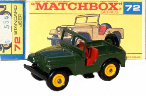 Matchbox 72 pre-prod. colour
