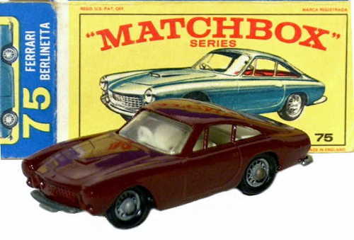 Matchbox 75 pre-prod. colur