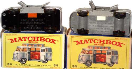 Matchbox 34C rare white interior