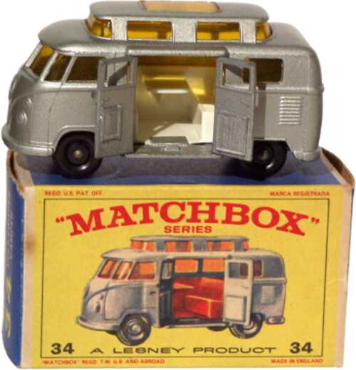 Matchbox 34C rare white interior