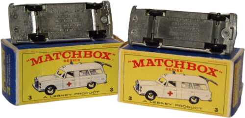 Matchbox 3C rare red interior